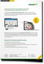 Produktdatenblatt fr Immobilienmakler Homepage Produkt Leadpage (PDF)