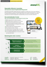 Produktdatenblatt fr Immobilienmakler Webseiten Produkt Projektmodul (PDF)